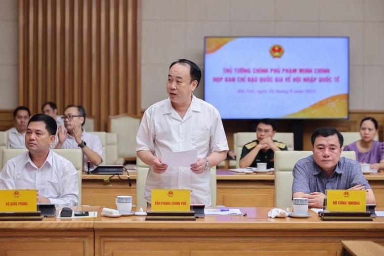 Thủ tướng: Khẩn trương trình Quốc hội cơ chế, chính sách đặc biệt, đột phá thực hiện hội nhập quốc tế- Ảnh 4.