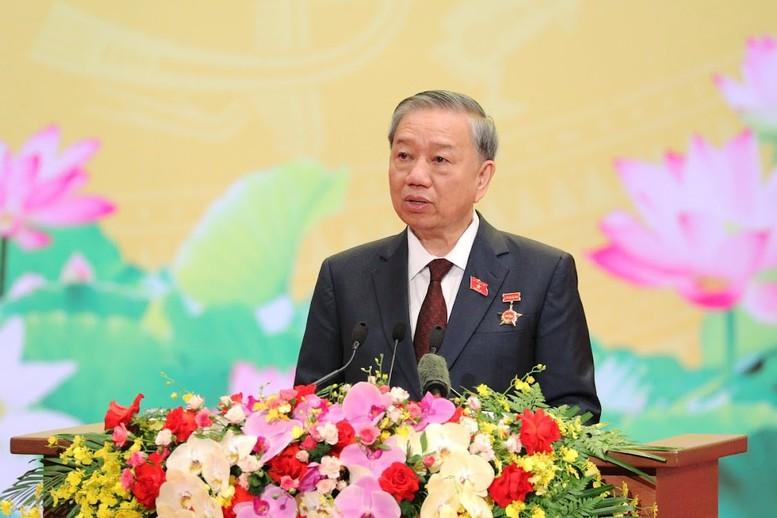 Phát biểu của Tổng Bí thư Tô Lâm tại cuộc gặp mặt các thế hệ Đại biểu Quốc hội- Ảnh 1.