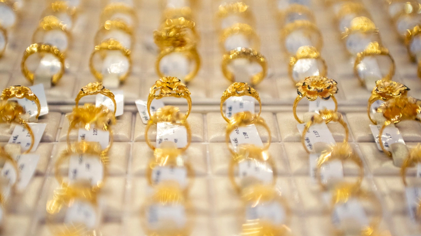 金価格が過去最高値を更新、1タエルあたり1億2800万ドンで取引