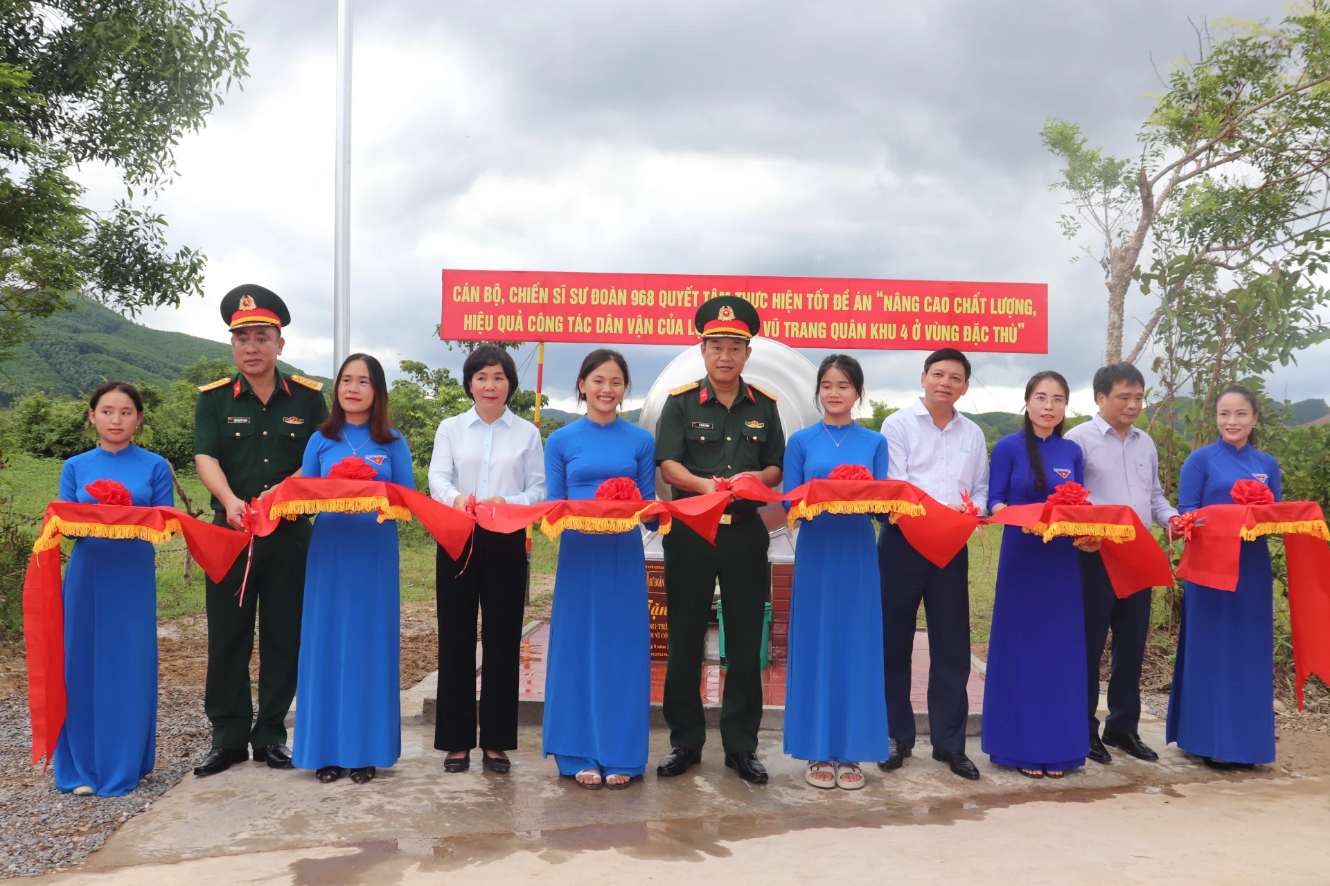 ពិធីកាត់ខ្សែបូសម្រាប់គម្រោងទឹកស្អាតសម្រាប់សហគមន៍ - រូបភាព៖ T.P