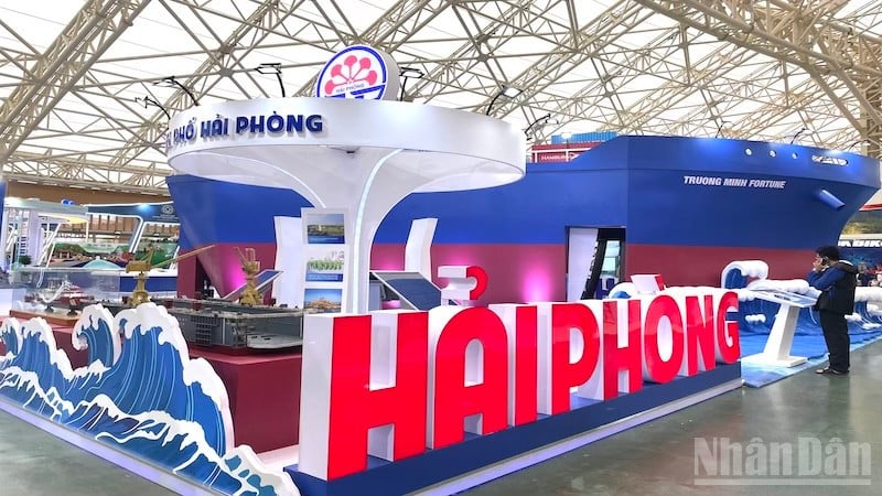 Exhibition space of Hai Phong city.