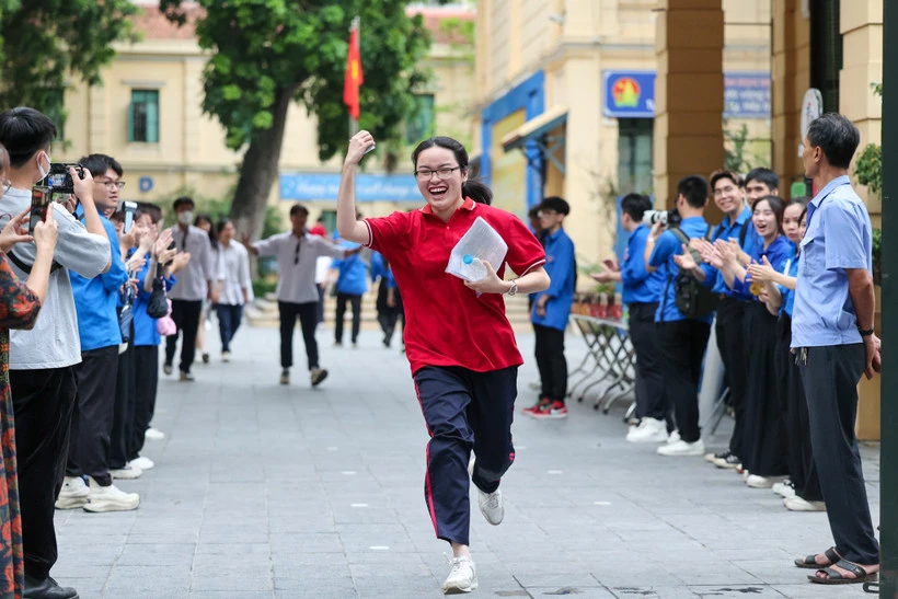 Thí sinh phải xác nhận nhập học trong thời gian quy định. (Ảnh: Minh Sơn/Vietnam+)