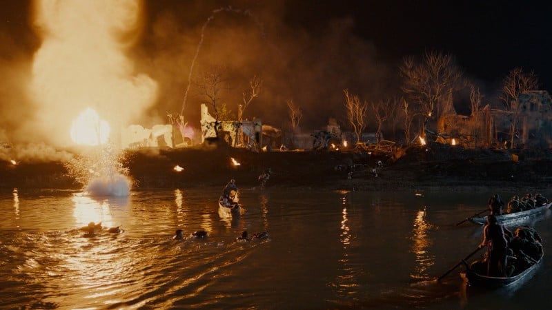 Szene aus dem Film „Red Rain“, produziert von People's Army Cinema.