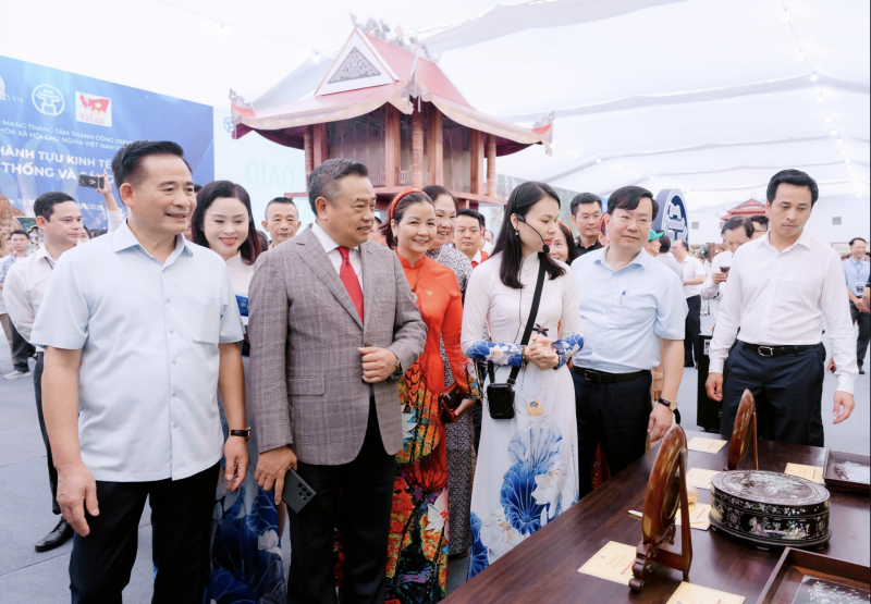 Không gian Truyền thống và Sáng tạo Hà Nội 2025 tạo điểm nhấn ấn tượng