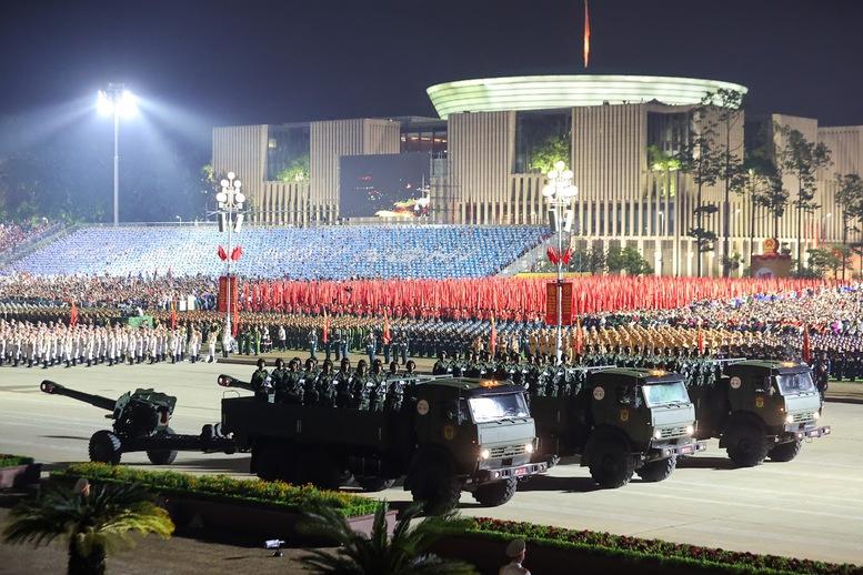 Sơ duyệt Diễu binh, diễu hành A80: Thể hiện khí thế hào hùng, sức mạnh của lực lượng vũ trang nhân dân- Ảnh 14.