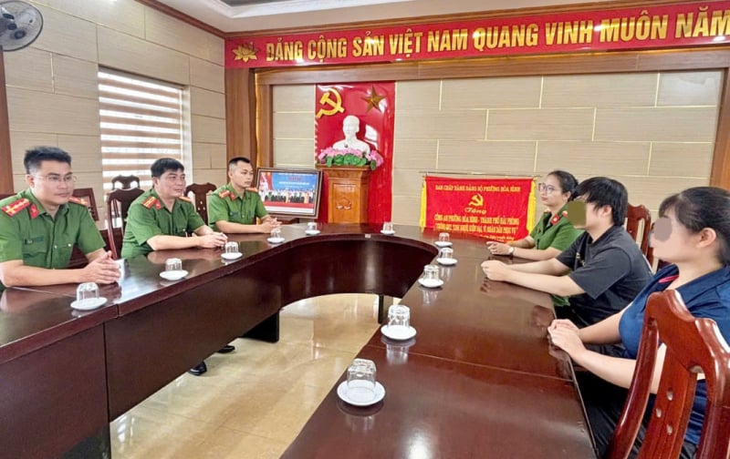 Rescuing an 18-year-old youth in Hai Phong from an “online kidnapping” trap -0