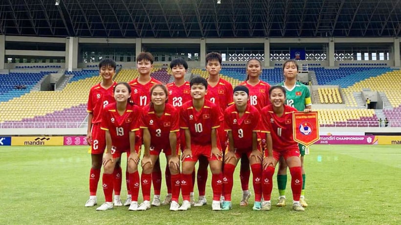 베트남 U-16 여자 대표팀이 동남아시아 지역 대회 3위전을 목표로 하고 있다. (사진: VFF)