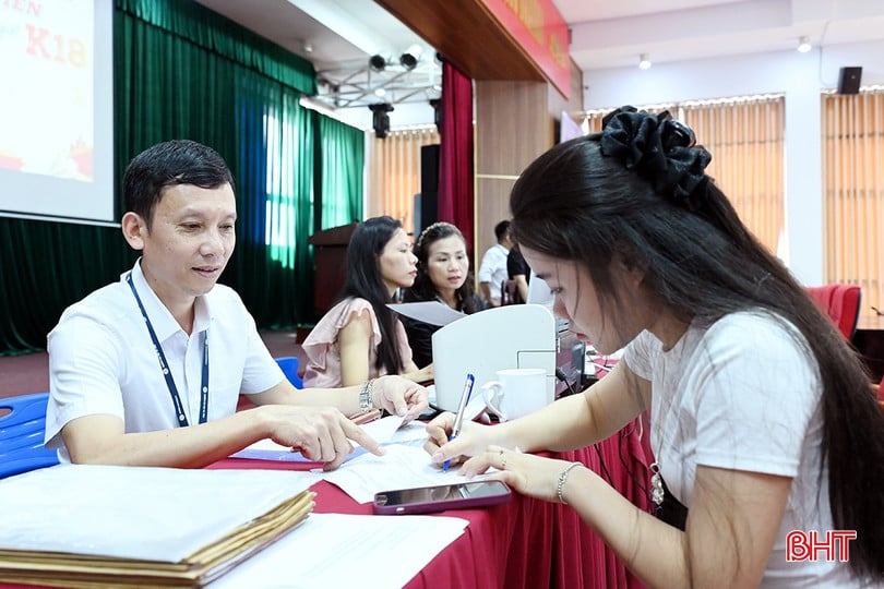 Công tác tiếp đón được nhà trường thực hiện chu đáo.