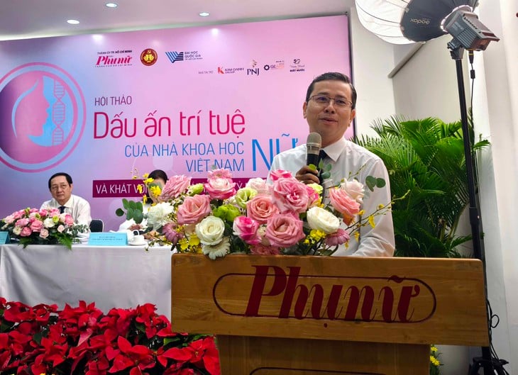 Tỉ lệ nhà khoa học nữ ở Việt Nam cao hơn nhiều nước phát triển - Ảnh 3.