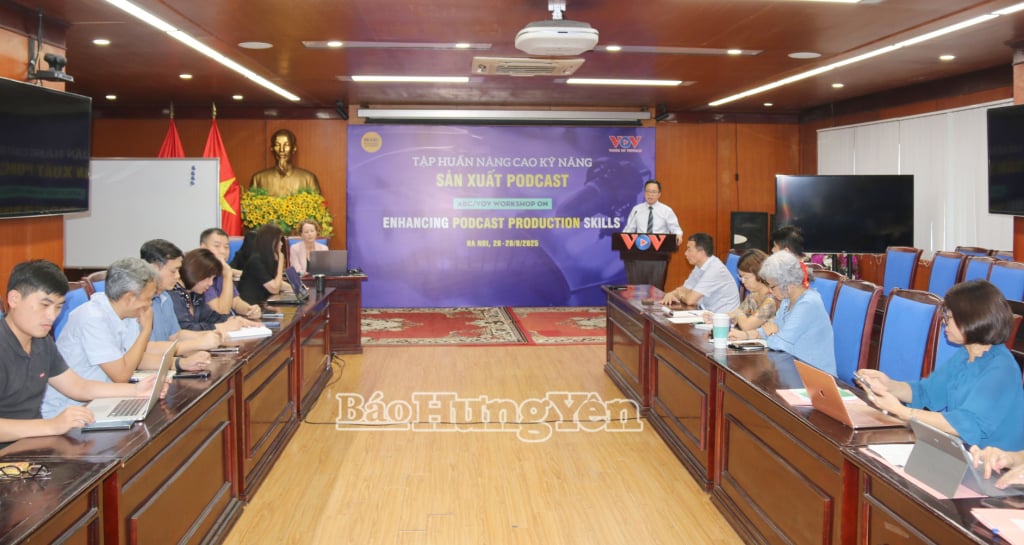 Toàn cảnh lớp tập huấn.