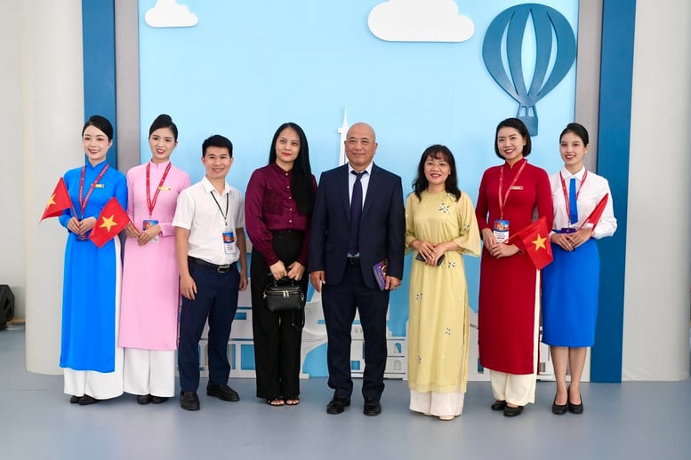Dấu ấn Vietnam Airlines tại Triển lãm Thành tựu đất nước- Ảnh 10.