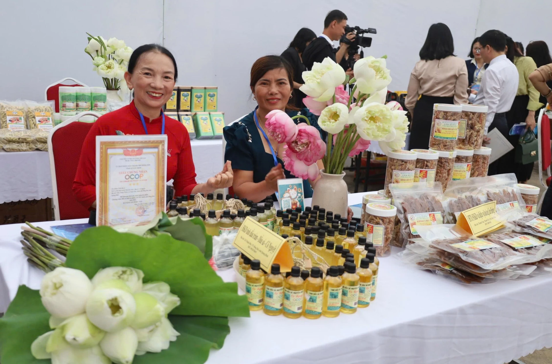 Die typischen Produkte von Quang Tri werden Wettbewerbsvorteile bei der Verbindung nationaler und internationaler Märkte schaffen – Foto: H.C