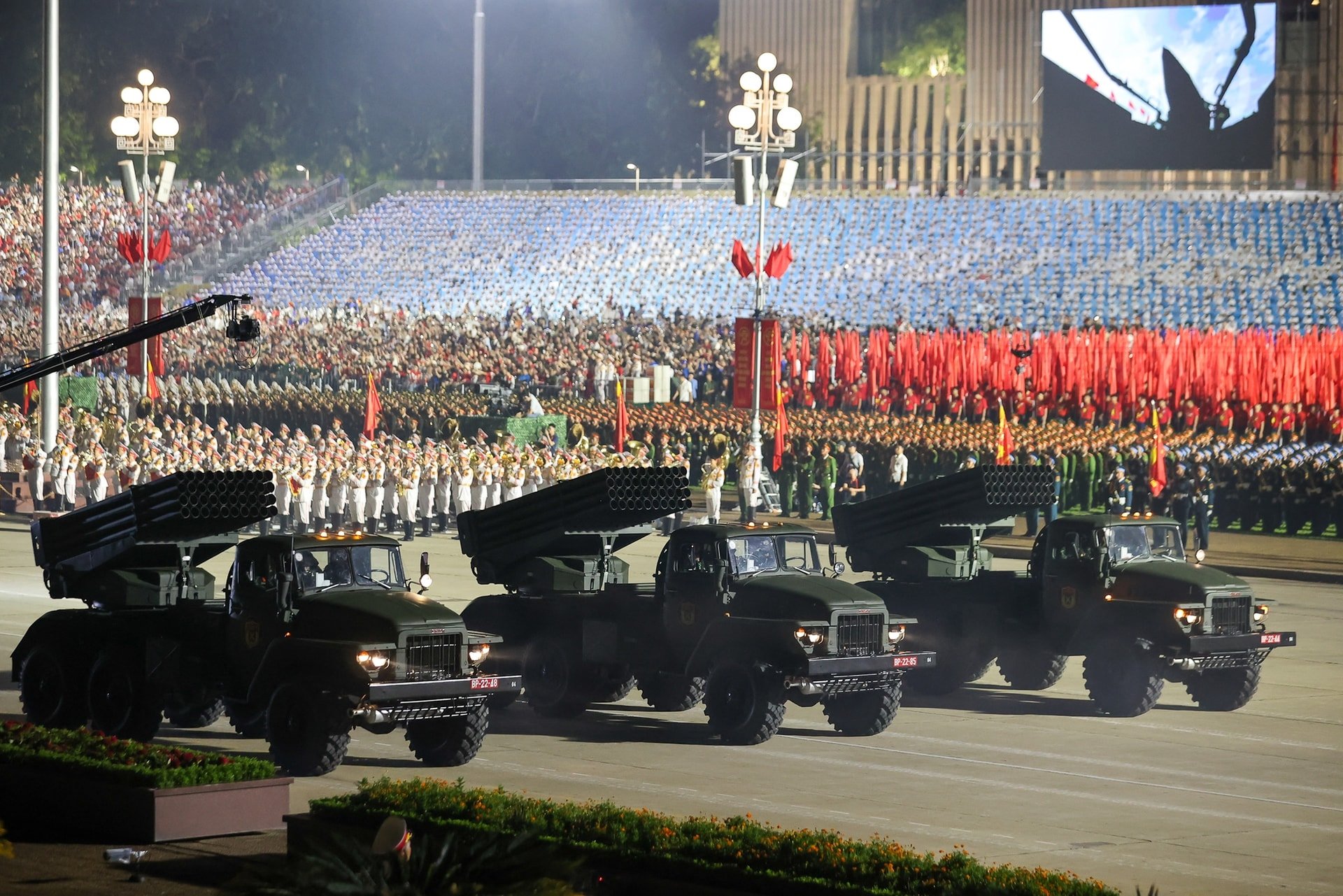 Diễu binh, diễu hành A80: Thể hiện khí thế hào hùng, sức mạnh của lực lượng vũ trang nhân dân- Ảnh 8.