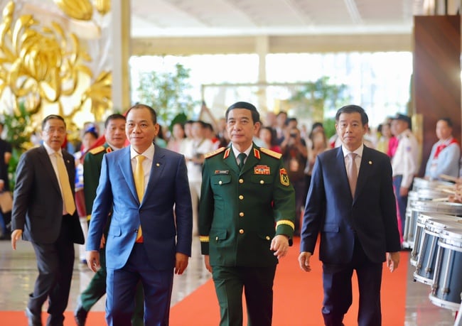 Ảnh: Lãnh đạo Đảng, Nhà nước dự Lễ khai mạc Triển lãm thành tựu Đất nước &quot;80 năm hành trình Độc lập- Tự do- Hạnh phúc&quot; - Ảnh 6.