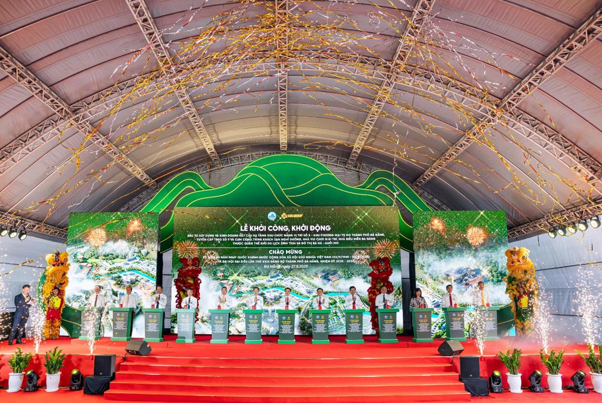 Sun Group nâng tầm Bà Nà bằng siêu đô thị nghỉ dưỡng, vui chơi giải trí dưới chân núi trị giá 52 ngàn tỷ đồng - Ảnh 1.