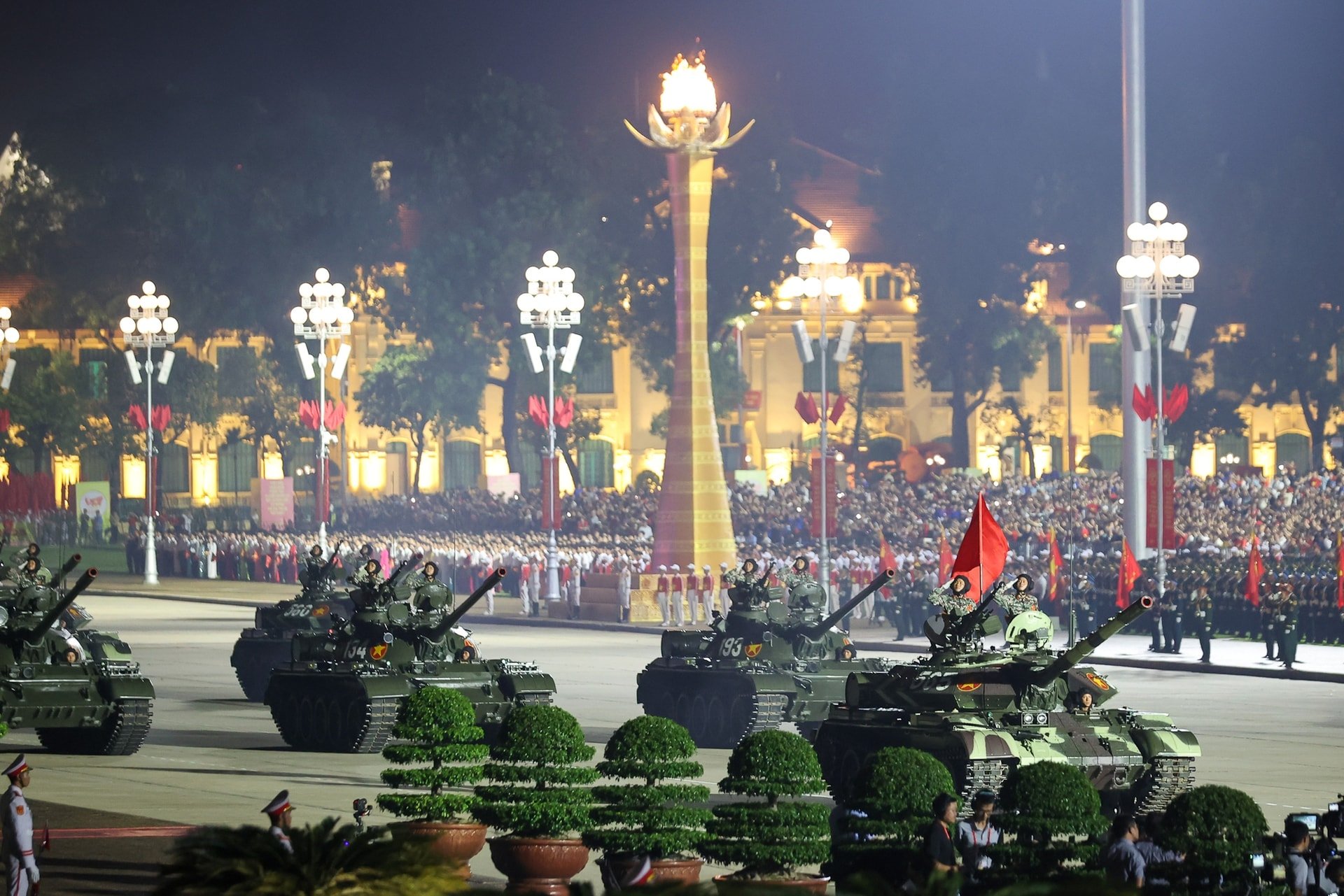 Diễu binh, diễu hành A80: Thể hiện khí thế hào hùng, sức mạnh của lực lượng vũ trang nhân dân- Ảnh 6.