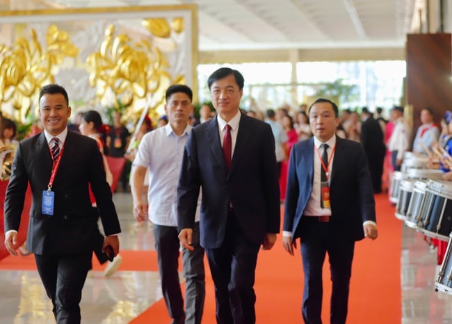 Ảnh: Lãnh đạo Đảng, Nhà nước dự Lễ khai mạc Triển lãm thành tựu Đất nước &quot;80 năm hành trình Độc lập- Tự do- Hạnh phúc&quot; - Ảnh 7.