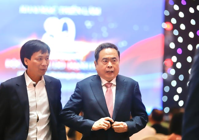 Ảnh: Lãnh đạo Đảng, Nhà nước dự Lễ khai mạc Triển lãm thành tựu Đất nước &quot;80 năm hành trình Độc lập- Tự do- Hạnh phúc&quot; - Ảnh 5.