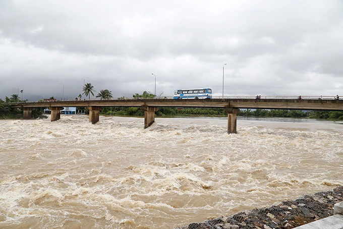 Hochwasserwarnstufe am Ma-Fluss auf unter Alarmstufe I gesenkt