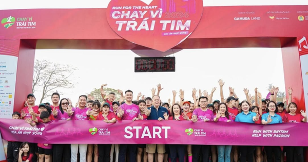 "Chạy vì trái tim 2025": 11 năm đồng hành cùng nhịp đập trái tim trẻ em