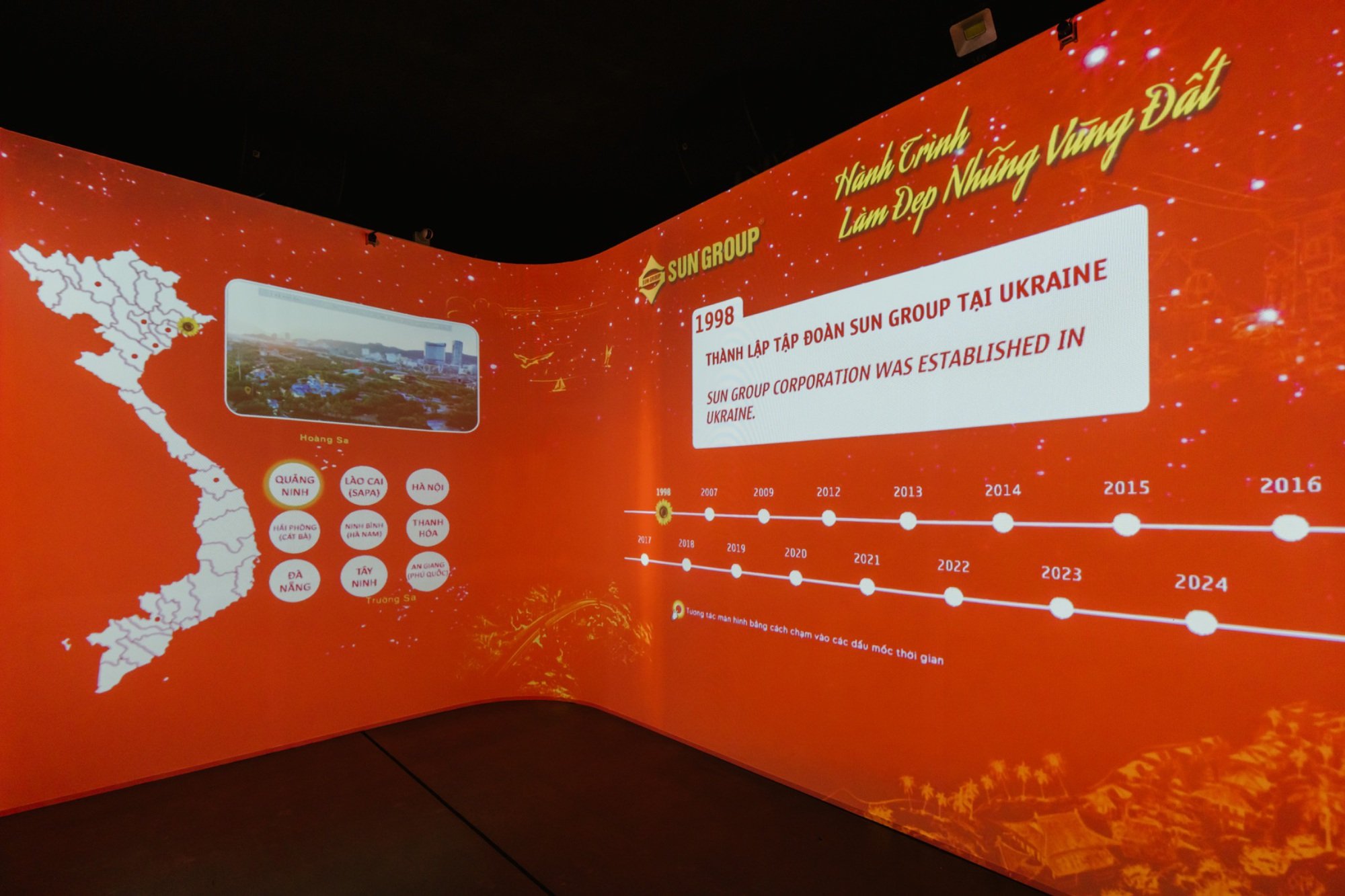 “Cất cánh” chuyến bay nghệ thuật của Sun Group tại triển lãm A80 - Ảnh 1.