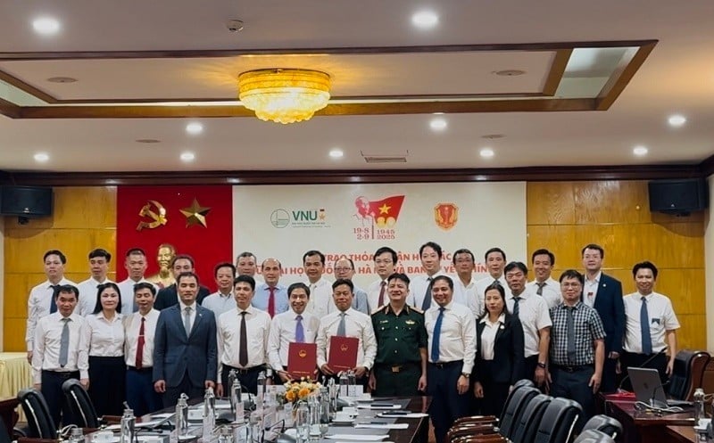 ចុះហត្ថលេខាលើកិច្ចព្រមព្រៀងសហប្រតិបត្តិការលើវិស័យបច្ចេកវិទ្យា quantum សន្តិសុខព័ត៌មាន និងបច្ចេកវិទ្យា semiconductor រវាងសាកលវិទ្យាល័យជាតិហាណូយ និងគណៈកម្មាធិការ Cipher រដ្ឋាភិបាល។