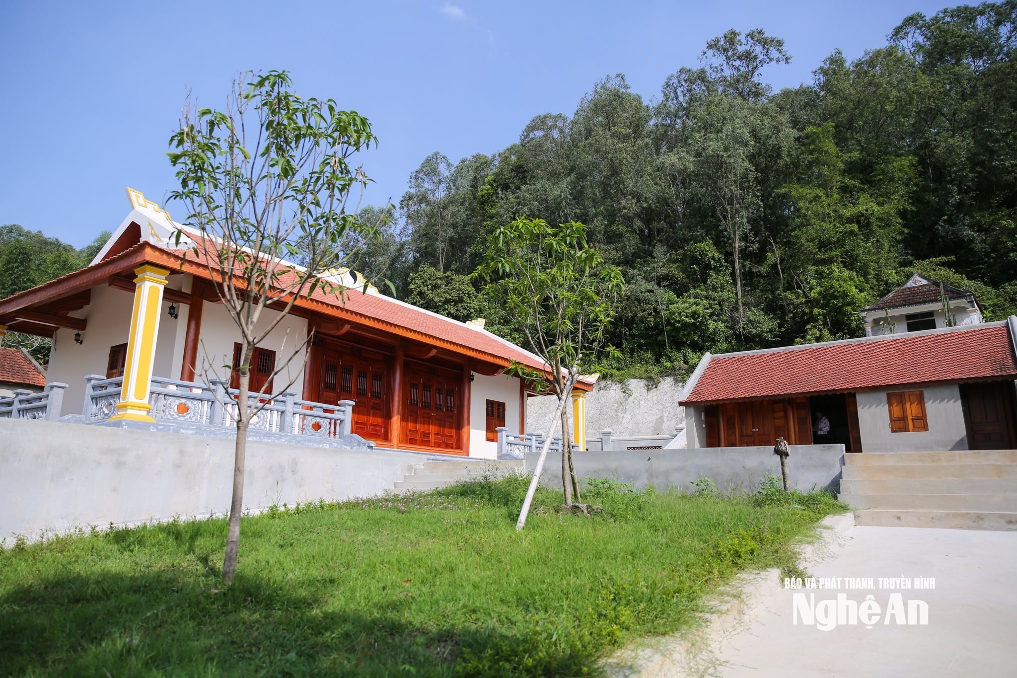 Relikt des Hauses von Herrn Hoang Vien, Gemeinde Lam Thanh. Foto: Cong Kien