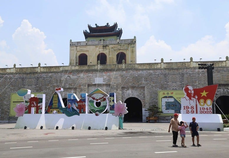 Hanoi's outdoor exhibition area with the theme 