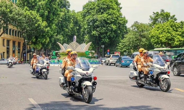 Điều chỉnh giờ cấm đường phục vụ tổng duyệt diễu binh, diễu hành muộn hơn 4 tiếng- Ảnh 1.