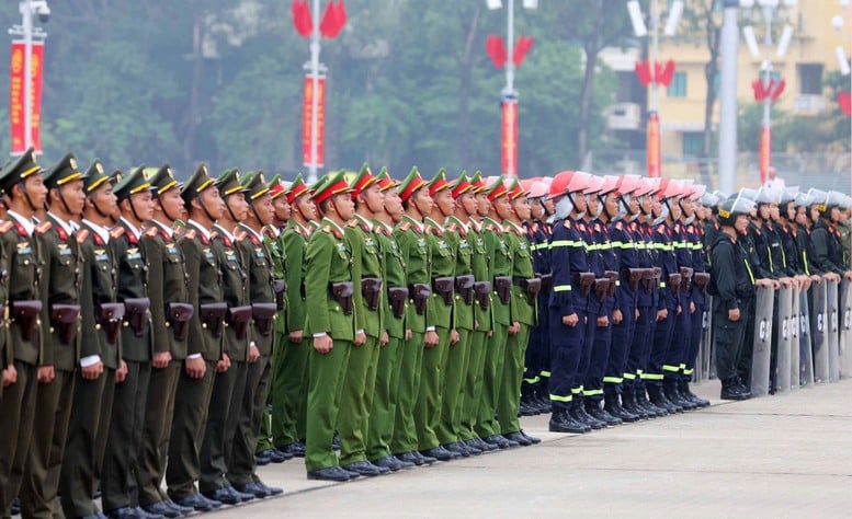 Bộ Công an tổ chức lễ xuất quân bảo đảm tuyệt đối an ninh, an toàn sự kiện A80- Ảnh 4.