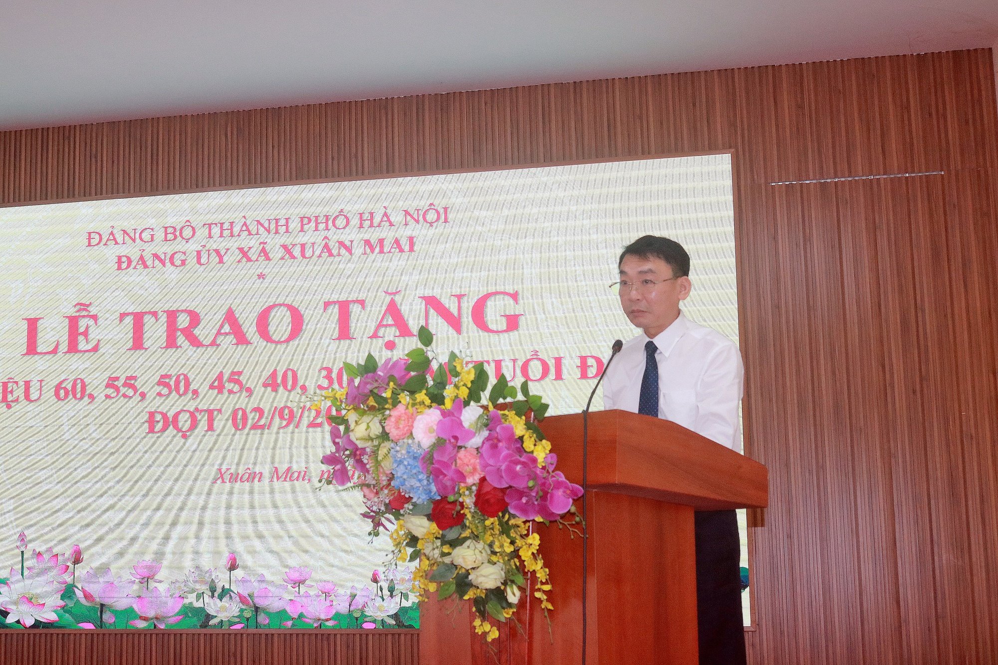 69 đảng viên Đảng bộ xã Xuân Mai vinh dự nhận Huy hiệu Đảng đợt 2/9- Ảnh 5.