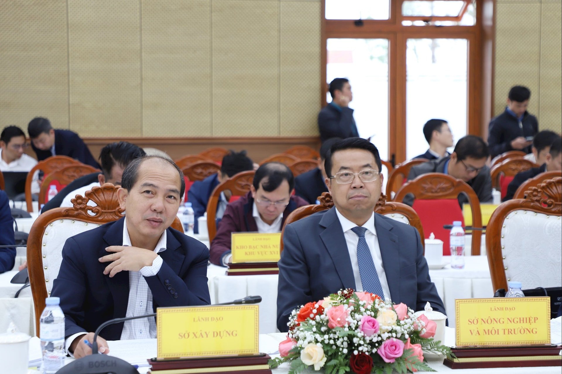Đại diện các sở, ngành tham dự Hội nghị