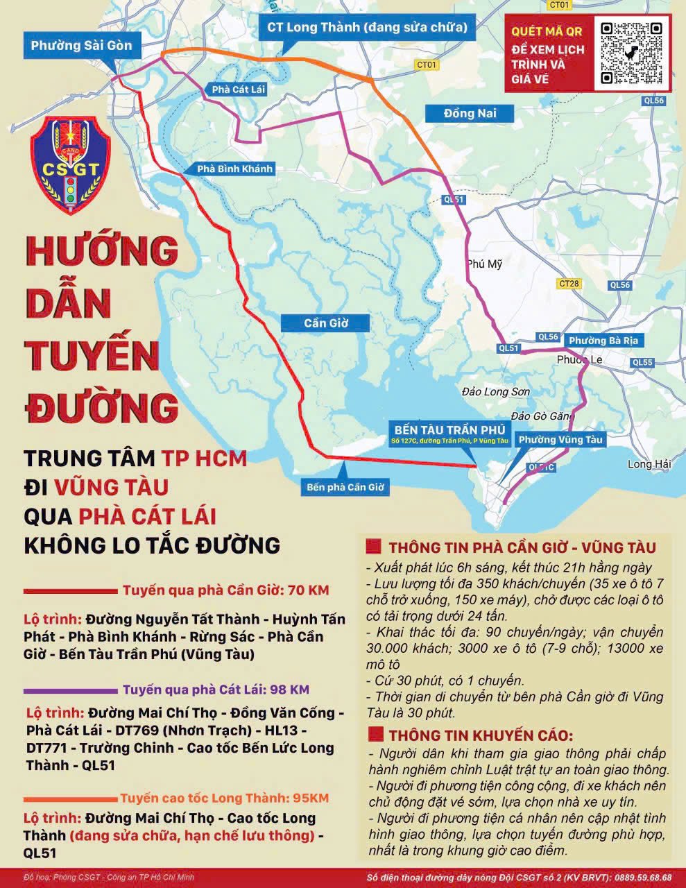 Nghỉ lễ 2.9: CSGT TP.HCM cảnh báo quan trọng, người dân đặc biệt lưu ý - Ảnh 3.