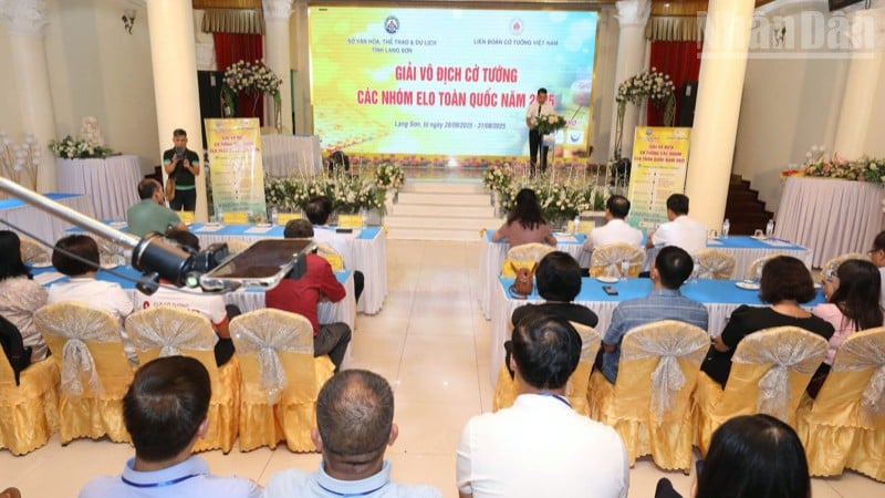 ការប្រកួតជើងឯកជាតិ Elo Group Chess ឆ្នាំ 2025 នៅខេត្ត Lang Son។
