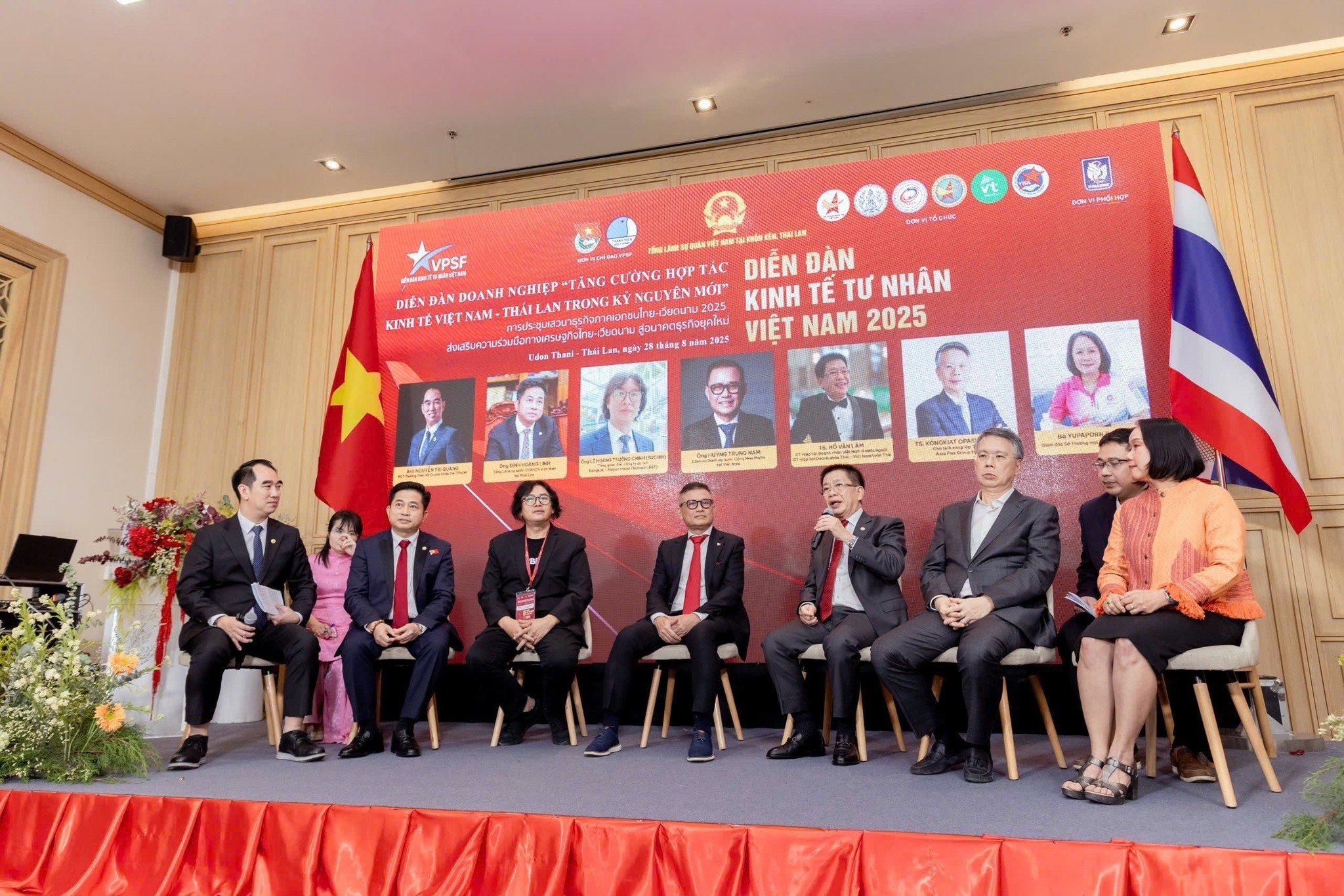 Diễn đàn Doanh nghiệp Việt Nam - Thái Lan 2025. (Ảnh: Hội Doanh nhân trẻ Việt Nam)
