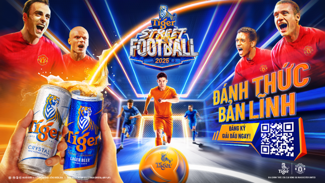 Khởi tranh giải đấu bóng đá đường phố Tiger Street Football 2025 - Ảnh 1.