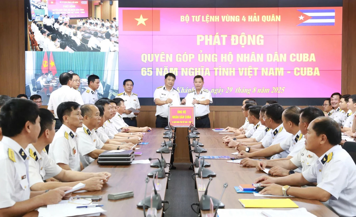 មេបញ្ជាការយោធភូមិភាគទី៤ បើកយុទ្ធនាការគាំទ្រ។