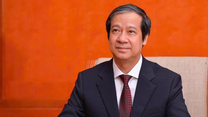 Minister für Bildung und Ausbildung Nguyen Kim Son.