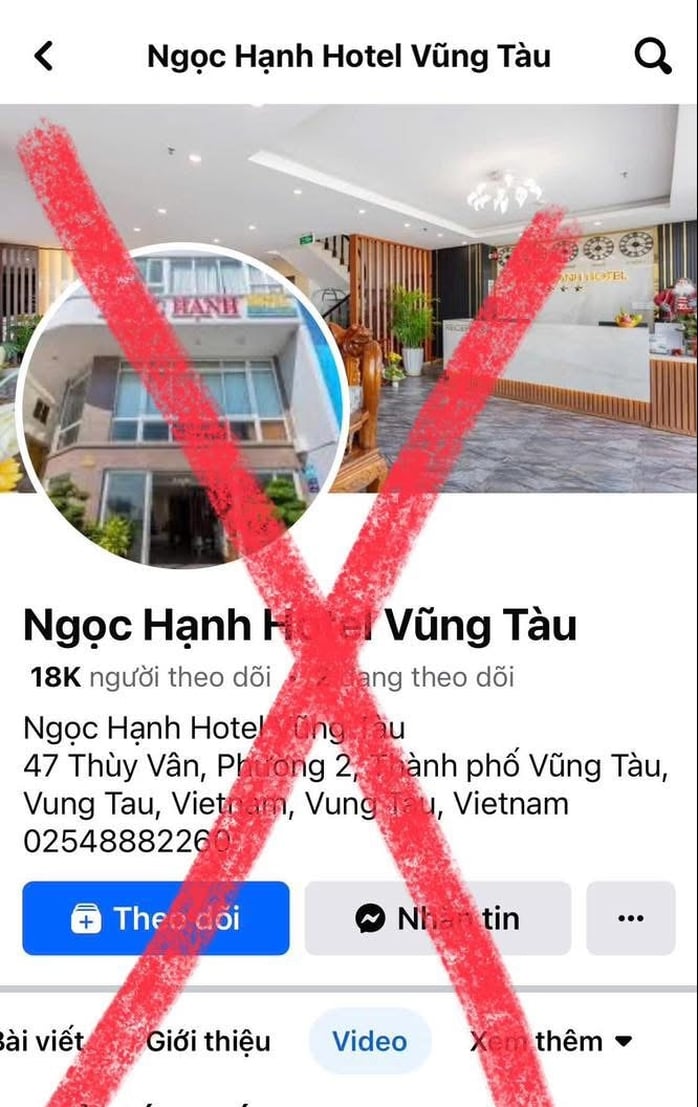 Tái diễn chiêu trò lừa đảo đặt phòng khách sạn Vũng Tàu dịp lễ 2-9- Ảnh 1.