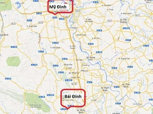 Hanoi akan merampungkan poros jalan My Dinh-Ba Sao-Bai Dinh dengan dana lebih dari 2.500 miliar VND.