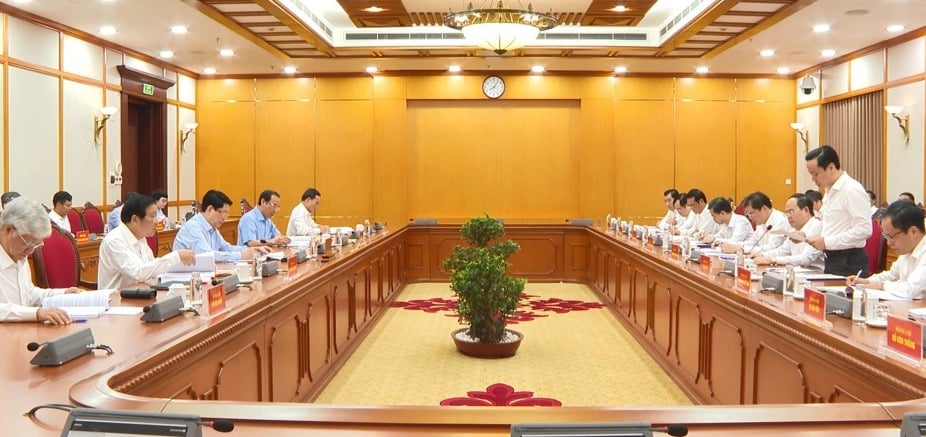 Toàn cảnh cuộc họp.