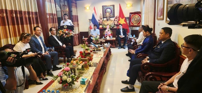 Khu Di tích Chủ tịch Hồ Chí Minh tại Phủ Chủ tịch tổ chức chuỗi hoạt động kỷ niệm 80 năm Quốc khánh tại Thái Lan - Ảnh 4.