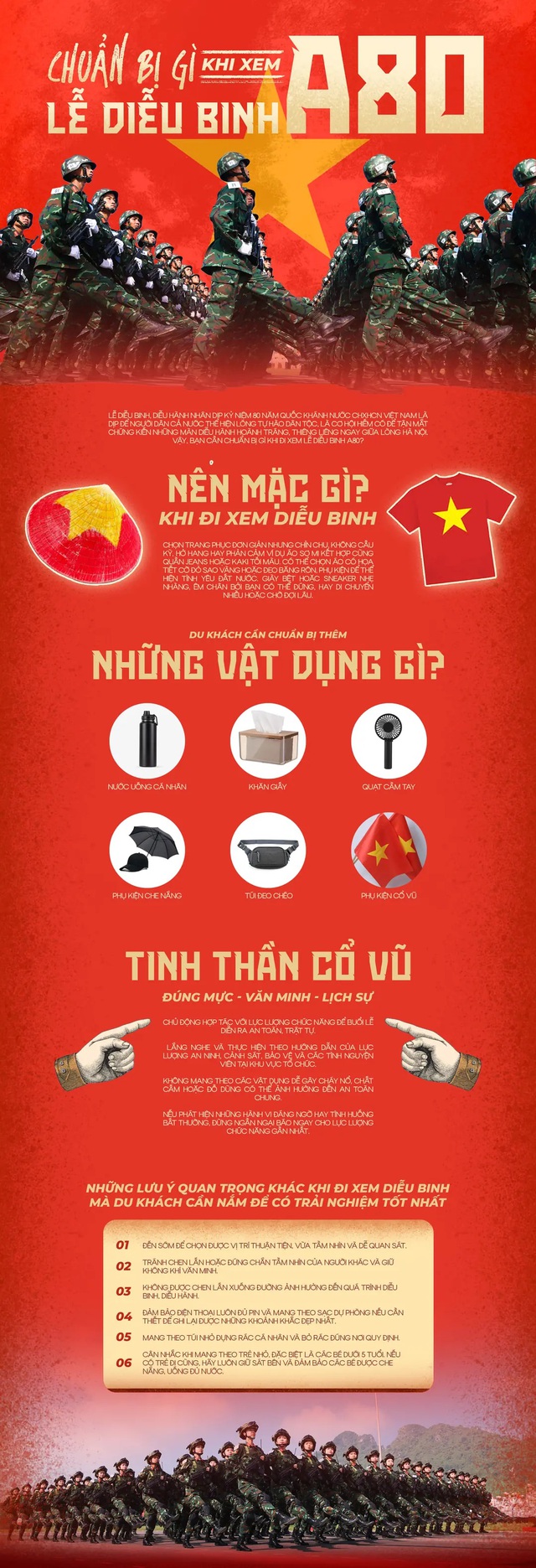 Lịch trình chi tiết LỄ DIỄU BINH, DIỄU HÀNH; danh sách các điểm BẮN PHÁO HOA Kỷ niệm 80 NĂM QUỐC KHÁNH 2/9/2025- Ảnh 11.