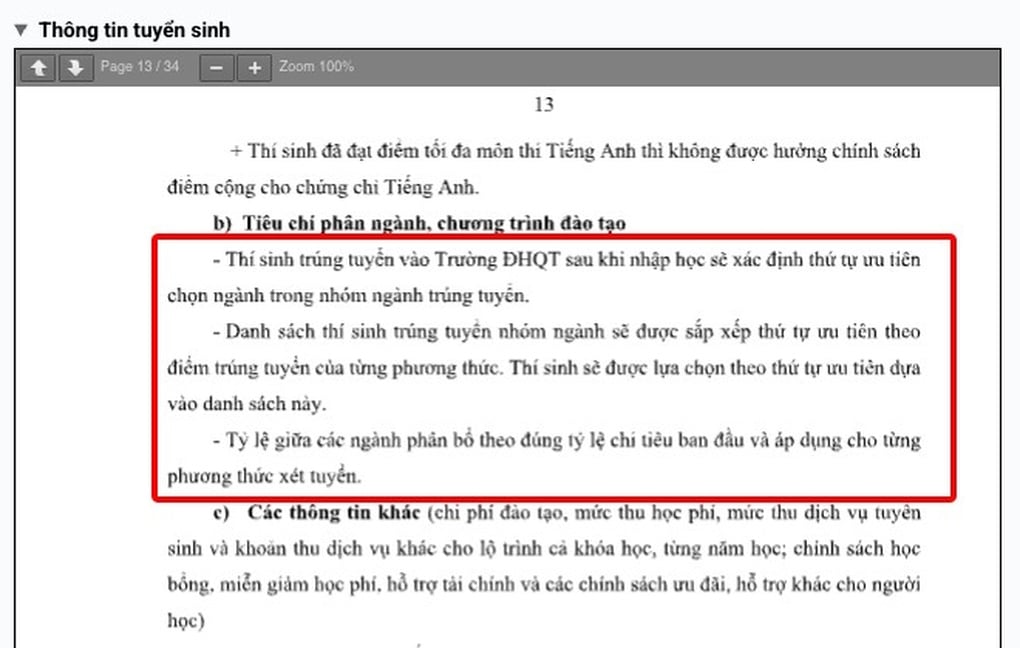 Tân sinh viên Đại học Quốc tế bức xúc vì bị phân bổ ngành học - 1