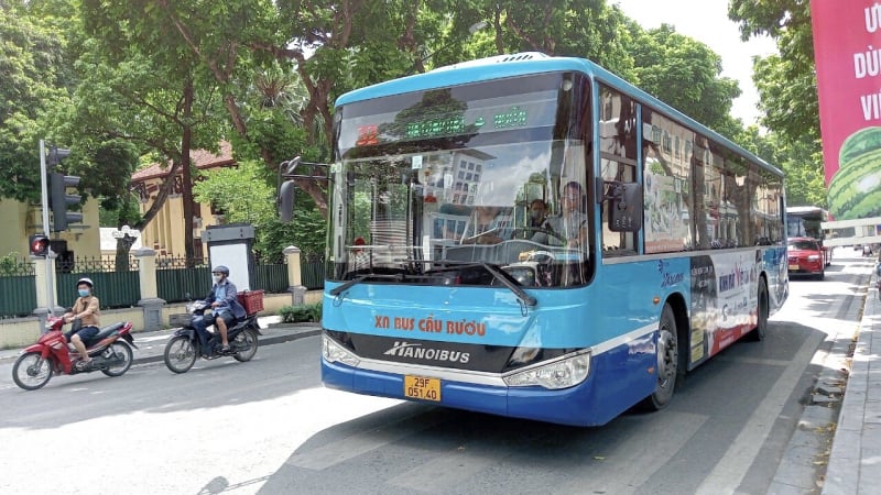 Hanoi: Stoppen Sie den Betrieb von 18 Routen, passen Sie die Routen von 91 Buslinien anlässlich des 2. Septembers an