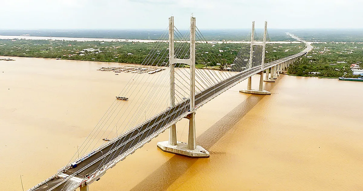 Cầu Rạch Miễu 2 sẵn sàng thông xe