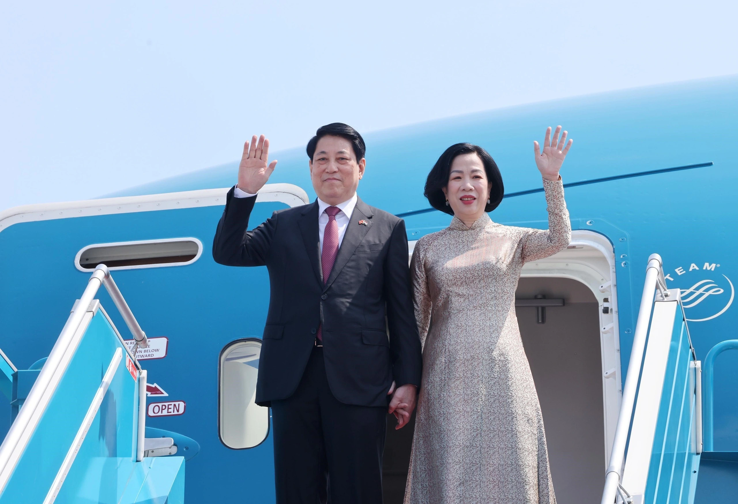 Le président Luong Cuong se rend en visite d'État en Égypte et en Angola