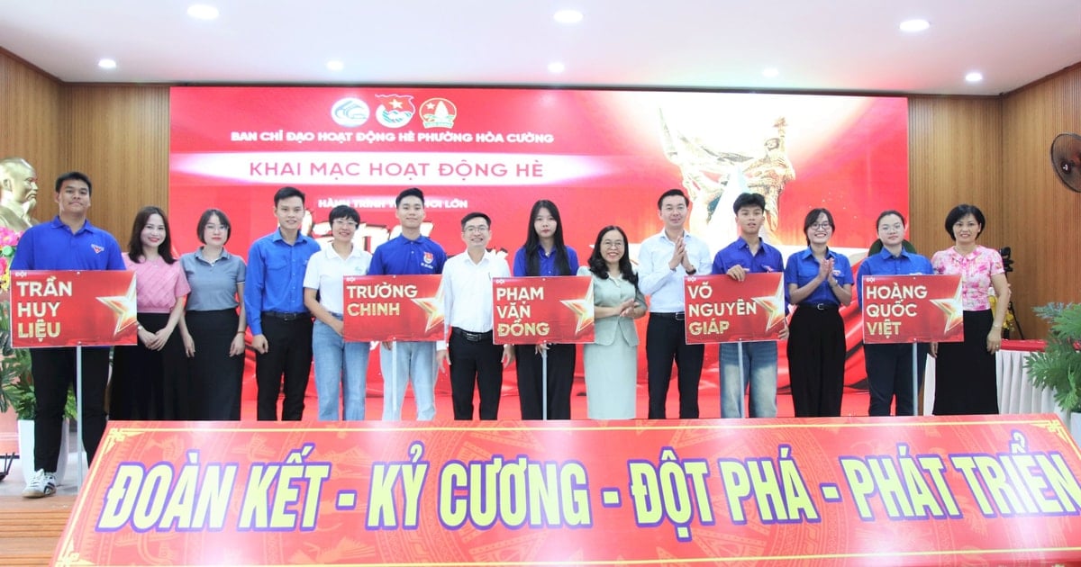 Le quartier de Hoa Cuong ouvre ses activités estivales en 2025