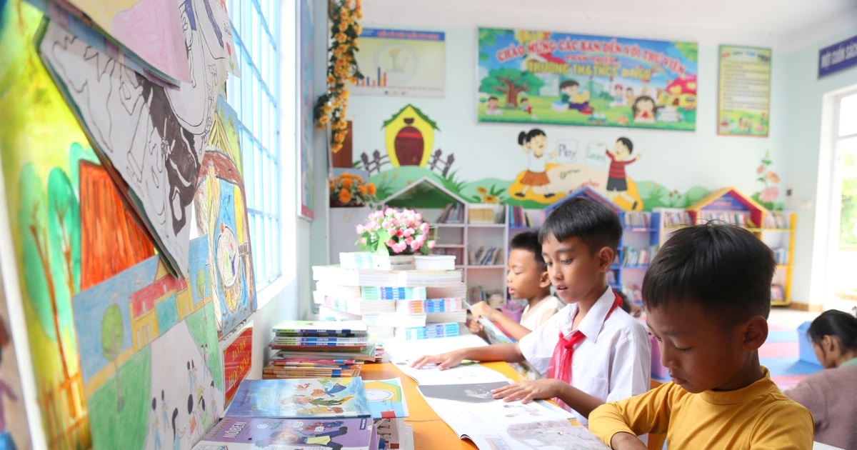 Quang Tri implements Vietnamese language teaching for ethnic children before entering first grade