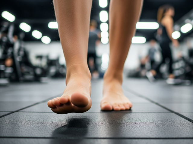 4 lợi ích nhờ đi chân trần tập gym - Ảnh 1.